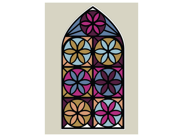 Stained Glass Window Metal Die Set