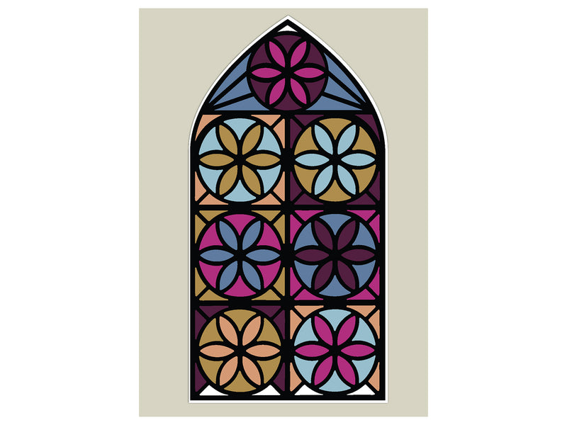 Stained Glass Window Metal Die Set