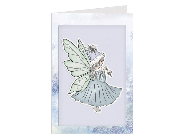 Snow Fairy Stamp & Metal Die Set