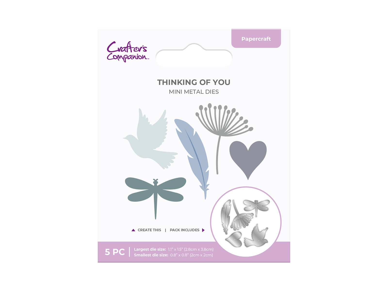 Thinking of You Mini Metal Die Set