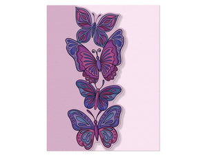 Butterfly Cluster Stamp & Metal Die