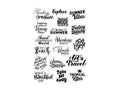 Retro Vacay - Summer Vacation Sentiment Stamp Set