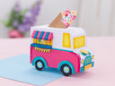 3D Ice Cream Van Metal Die & Stencil Set