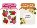 Jam Jar Shaped Stamp & Metal Die Set