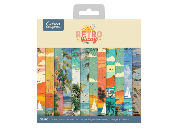 Retro Vacay - Retro Vacation Paper Pad 6