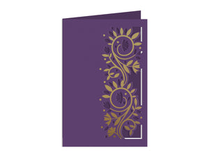 Foliage & Swirls Metal Die & Foil Rub Ons