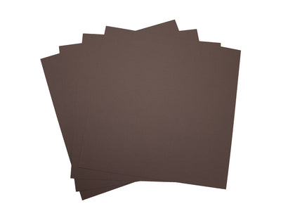 Arden Creative Studio Premium Cardstock Walnut Brown 12" x 12" - 20 Pack