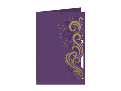 Stars & Swirls Metal Die & Foil Rub Ons