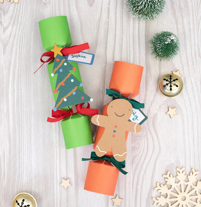 Make Christmas Cracker Making Kit - Festive Friends - 6pk