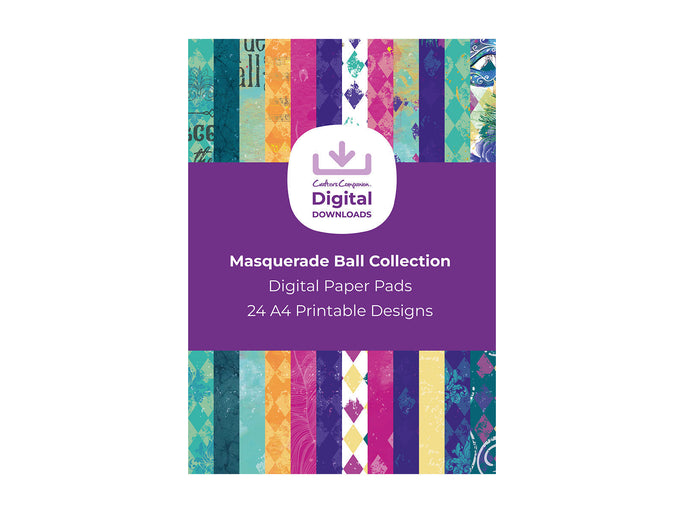 Masquerade Collection - Digital Paper Pad