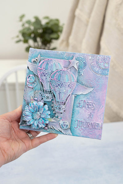 Crafter's Companion Mermaid Dreams Shimmer Inkpad - Seashell Pink