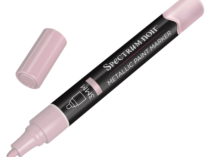 Spectrum Noir - Metallic Paint Marker (1pc) - Blush - 3mm Bullet Nib