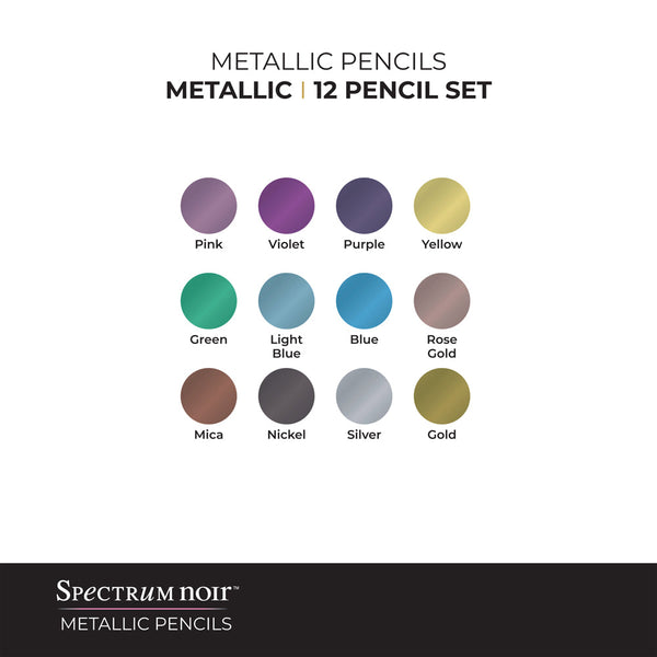 Home  Carpe Diem Markers. Spectrum Noir Metallic Pencils