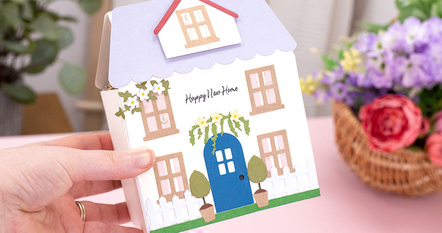Craft a Seasonal House Gift Box