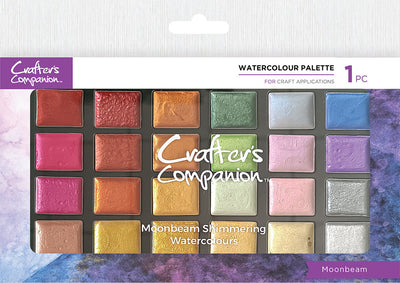 Crafter's Companion Shimmer Watercolour Palette - Moonbeam