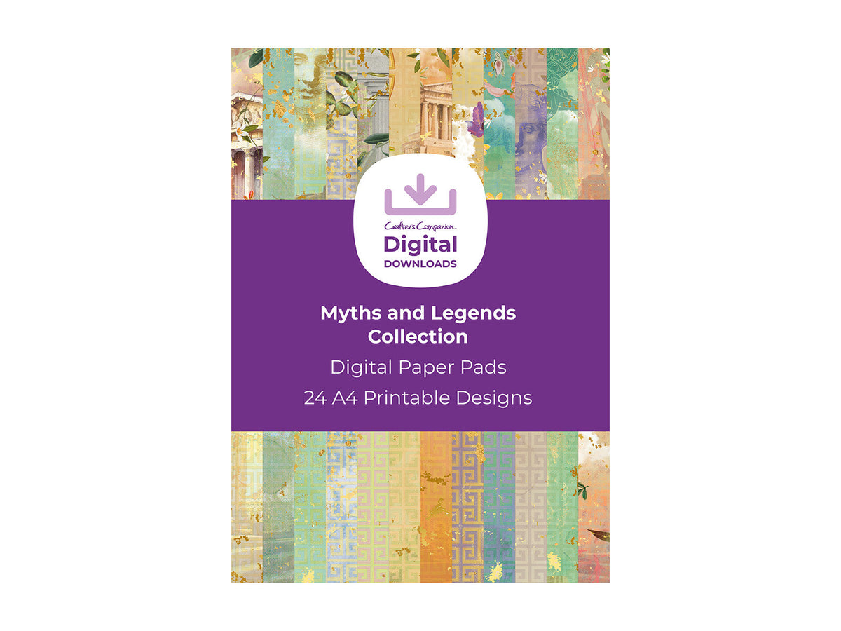 Myths and Legends Collection - Digital Paper Pad | Crafter's Companion US