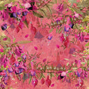 Nature's Garden Fabulous Fuchsia 8” x 8” Vellum Pad