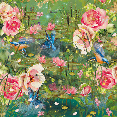 Nature's Garden - Kingfisher Collection - 6 x 6 Paper Pad
