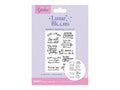 Natures Garden Lunar Blooms Clear Acrylic Stamp - Moonlit Messages