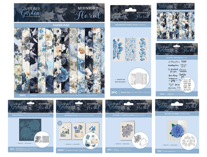 Nature's Garden Midnight Floral SHOWSTOPPER