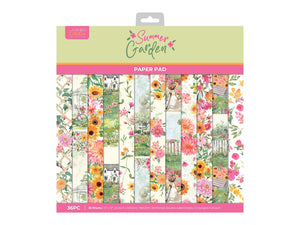 Nature's Garden Summer Garden - Summer Garden Paper Pad 12" x 12"