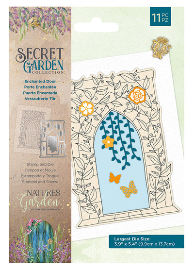 Natures Garden - Secret Garden - Stamp and Die - Enchanted Door