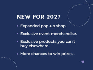 Craftaganza: Dallas, TX  Tuesday 4th - Wednesday 5th May 2027 VIP