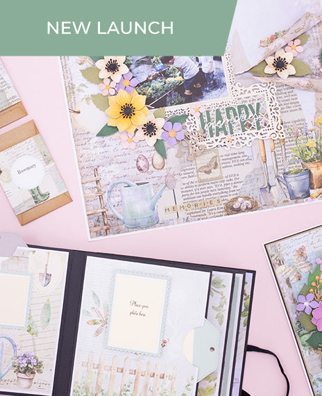Garden Scrapbook Pad