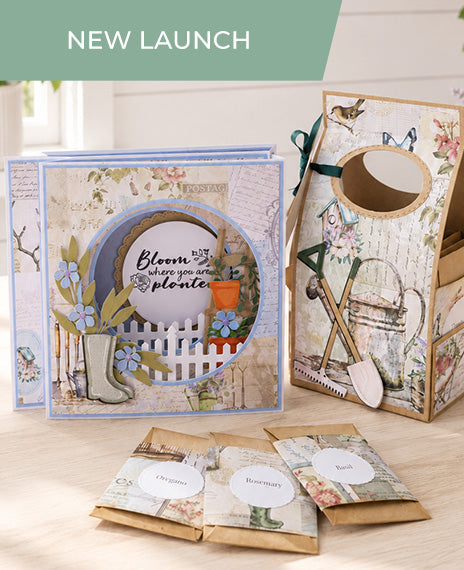 Garden Scrapbook Pad