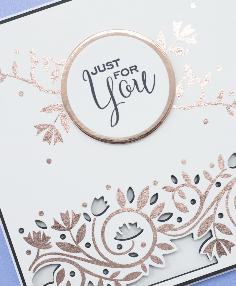 Cut Edgeables & Foil Rub ons