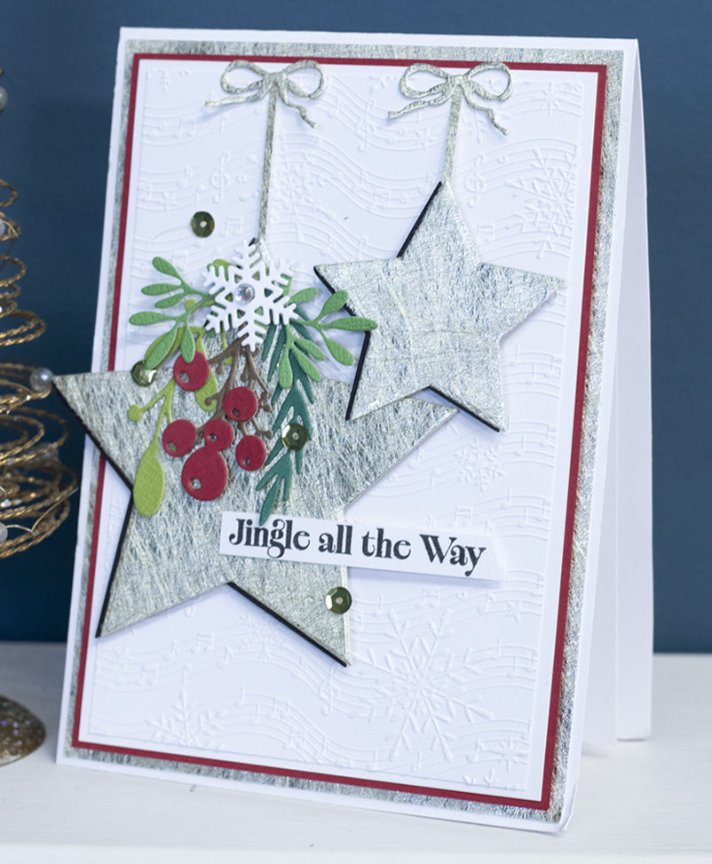 Gold & Silver Foil Texture Card Pad