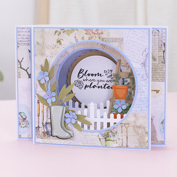 Garden Scrapbook Paper Pad