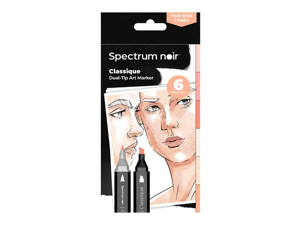 Spectrum Noir-Classique 6pc-Fair Skintones | Crafter's Companion US