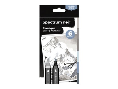 Spectrum Noir-Classique 6pc-Muted Greys