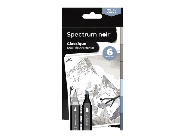 Spectrum Noir SPECN-UPT6 Bandejas de bolígrafos universales Paquete de 6-Negro, 5.81x3.5x9.88 Inches, 6