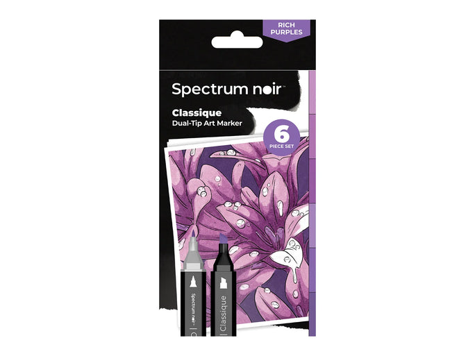 Spectrum Noir-Classique 6pc-Rich Purples