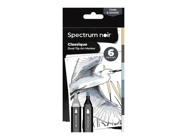 Spectrum Noir-Classique 6pc-Tone & Shade | Crafter's Companion US