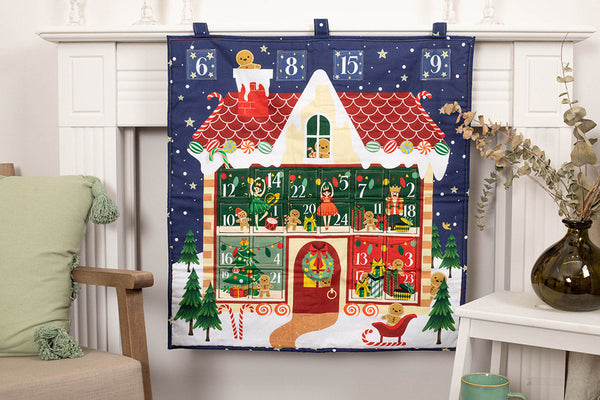 Threaders Gingerbread House Advent Calendar Panel Kit -Crafter's Companion  US
