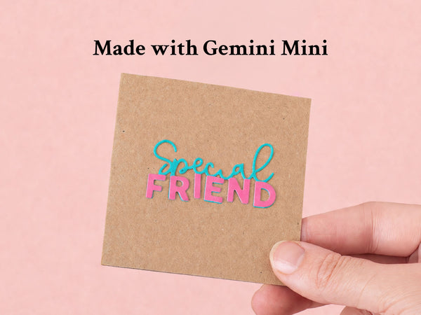 Gemini Mini – Manual Die-Cutting Machine