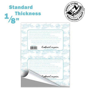 EZMount Static Cling Mounting Foam 8.5 x 11" Sheet