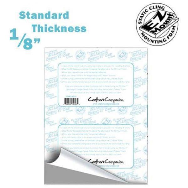 EZMount Static Cling Mounting Foam 8.5 x 11