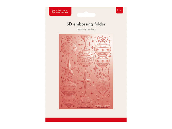 Crafter's Companion 3D Embossing Folder 5