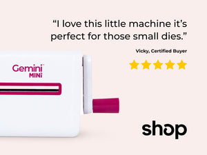 Gemini Mini – Manual Die-Cutting Machine