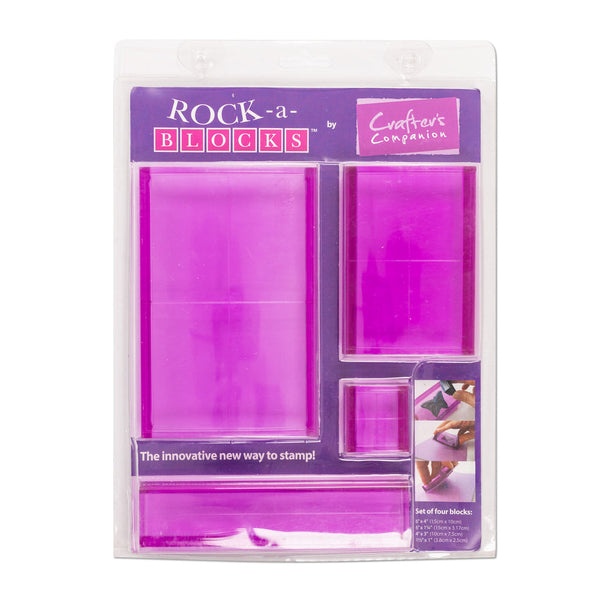Crafter's Companion Rock-A-Blocks 2/Pkg-5 inch X7 inch , 2.5 inch X7 inch