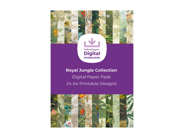 Royal Jungle Collection - Digital Paper Pad