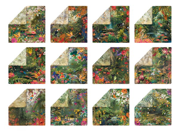 Sara Signature Royal Jungle 12” x 12” Paper Pad