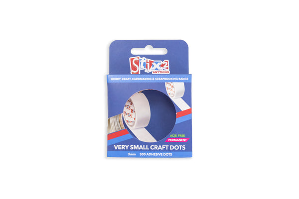 3mm glue dots x300 per roll
