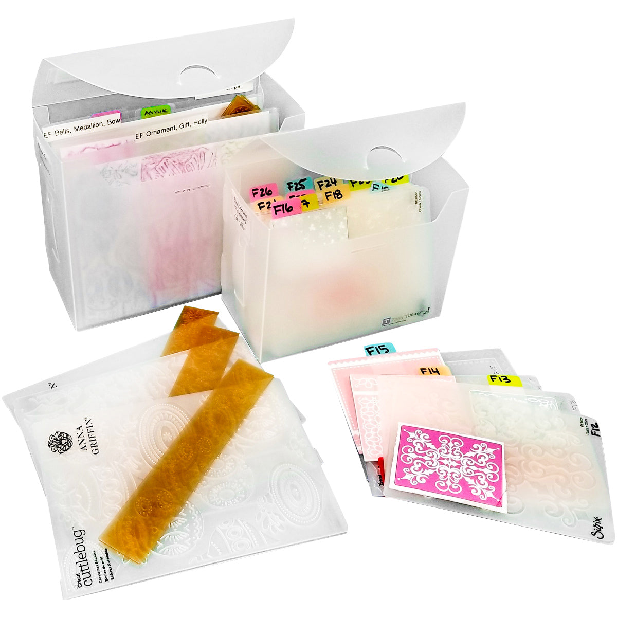 Totally Tiffany Embossing Folder Storage | Crafter's Companion US