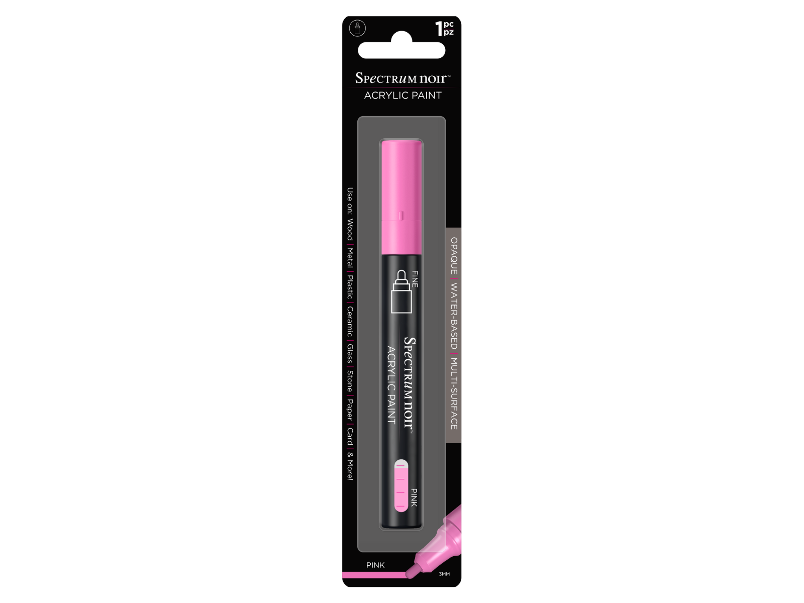 Spectrum Noir Acrylic Paint Marker- Pink