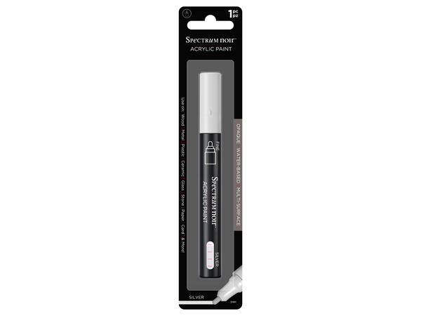 Spectrum Noir Acrylic Paint Marker- Silver